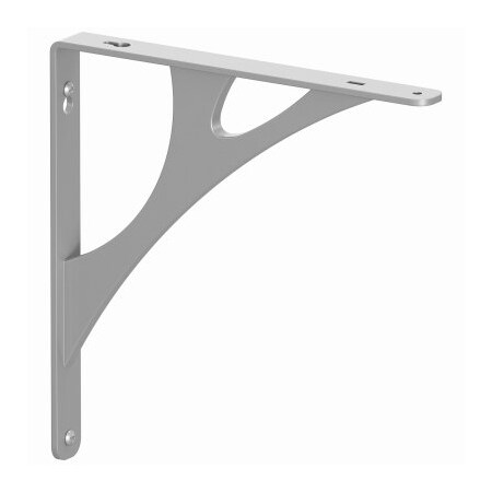 Knape & Vogt 8 Nickel Shelf Bracket RP-201MN-8SN